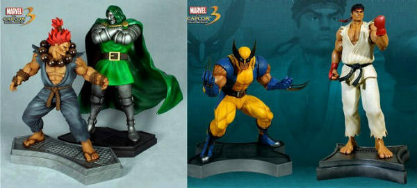 stevenrramirez's tweet photo. New Marvel vs Capcom 3 statues http://t.co/MQxb7DPj