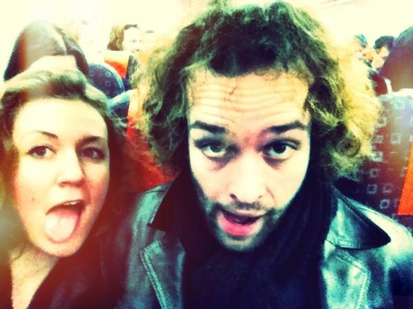 TessaRoseJack's tweet image. Our faces at 8am on the plane to London for the mastering session of my album with Mandy Parnell!#exciting #finalsteps