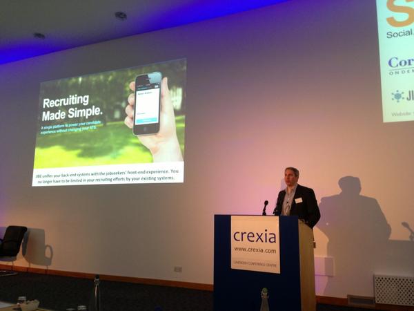 crexia's tweet photo. @essenfeld talking Jibe and mobile ATSs #smart2013 http://t.co/yrSi45OK