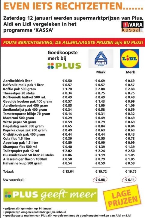 Jaja gerechtigheid, wij roepen het al langer maar nu het bewijs!!!! Plus geeft meer .... Voor minder! ”h