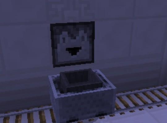 Minecraft_Updat's tweet image. Picture of the new hopper mine cart and dropper block! I'm assuming it either dispenses or picks up from the hopper