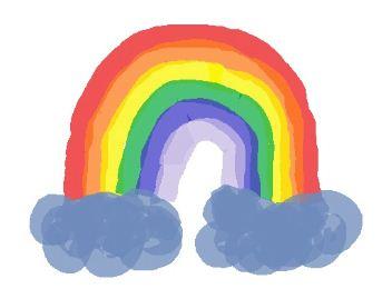 A lot of people don't know this about me, but I happen to love RAINbows.