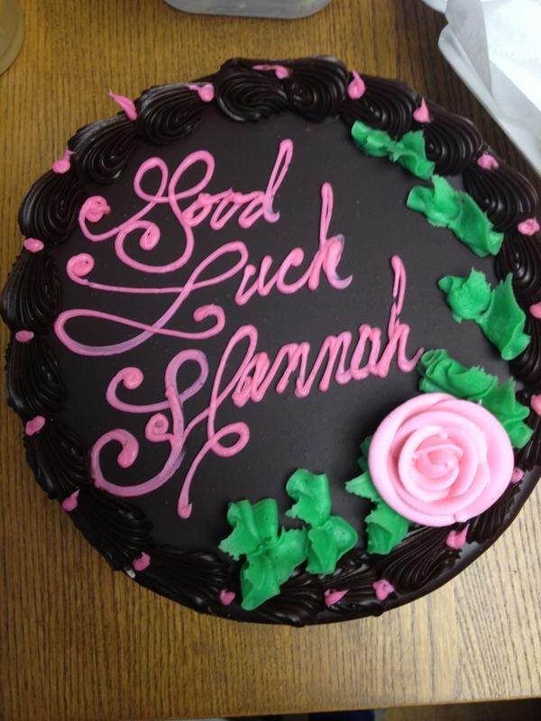 _hannahjohnson's tweet photo. Any sort of diet has gone out the window this week. And I don't really feel bad about it. On to some chocolate cake! http://t.co/ShqlQppV