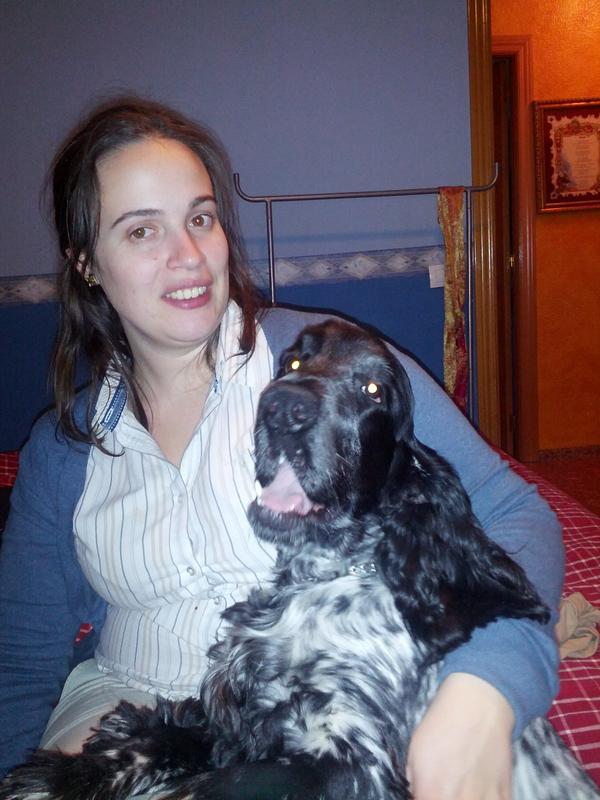 Neo_Gos's tweet photo. Y yo estaba en casa :(((( RT @Martamll: Con Bongo el amiguito de @Neo_Gos http://t.co/k85M49JB