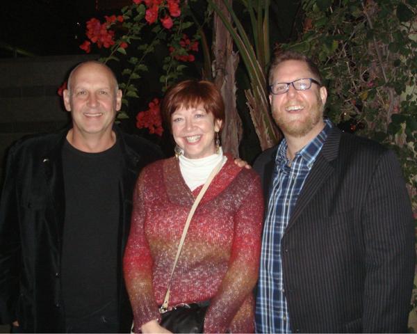 MetamorphosisLA's tweet image. Director David Yohe w Nick Searcy &amp;amp; Patricia Bethune at a cast/crew screening of "Metamorphosis".