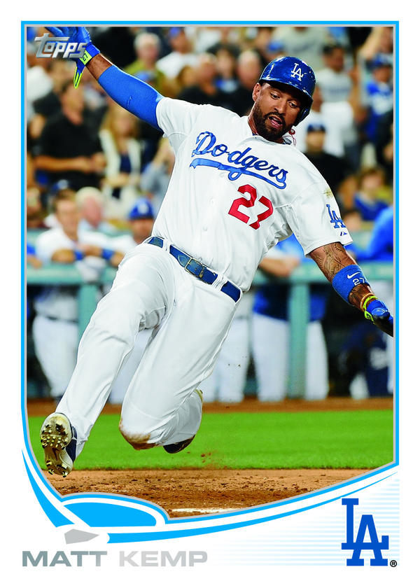Topps's tweet photo. LA loves @Dodgers &amp; baseball is in Santa Ana Air! You west coasters ready? #13DaysTopps1 @TheRealMattKemp http://t.co/gUxQQOvU