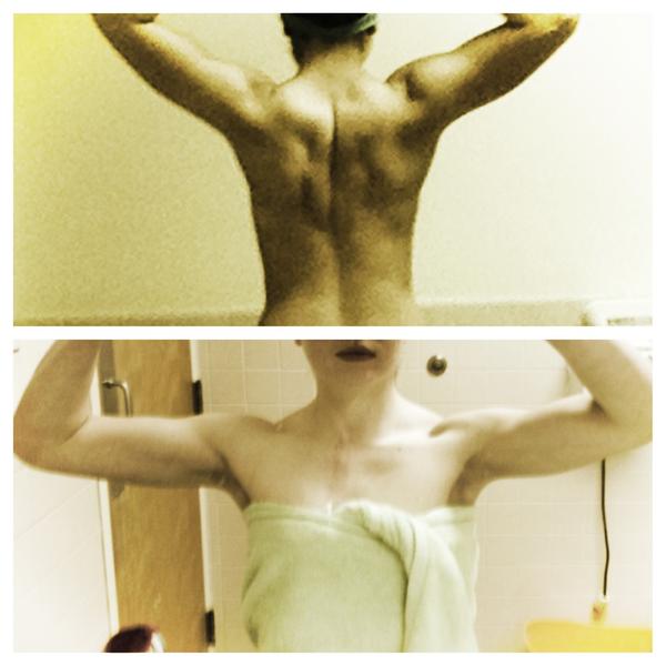 AthleticChick10's tweet image. #backslip #armslip still a work in progress. Happy but never satisfied.