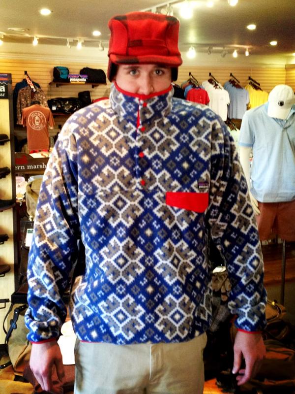 WalkerBros1's tweet photo. New Style Patagonia Fleece in today! Jammon and get one :) http://t.co/X0ipunIJ