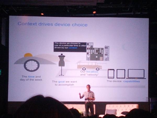 pgolding's tweet photo. #source13 the old idea of context according to Google http://t.co/mrsjDiHS