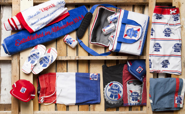 PBR_Indiana's tweet photo. Check out this sweet merch from #oneil and @PabstBlueRibbon! I'm literally buying every piece. http://t.co/qVP9TB07