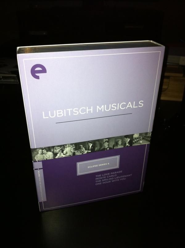 MrAllenAlmachar's tweet image. Finally gonna dig into this bad boy #criterion #eclipseseries #lubitsch