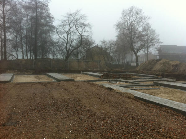 De sterke basis van alle 16 appartementen is gelegd: fundering gestort en ontkist. #debouwmaakthet