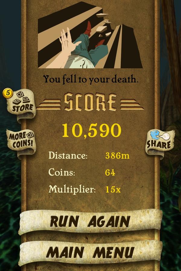 staceykimberlin's tweet photo. I got 10,590 points while escaping from demon monkeys. Beat that! http://t.co/hFAjduvu #TempleRun#. Cvddfcffffgggy http://t.co/grTsJY75