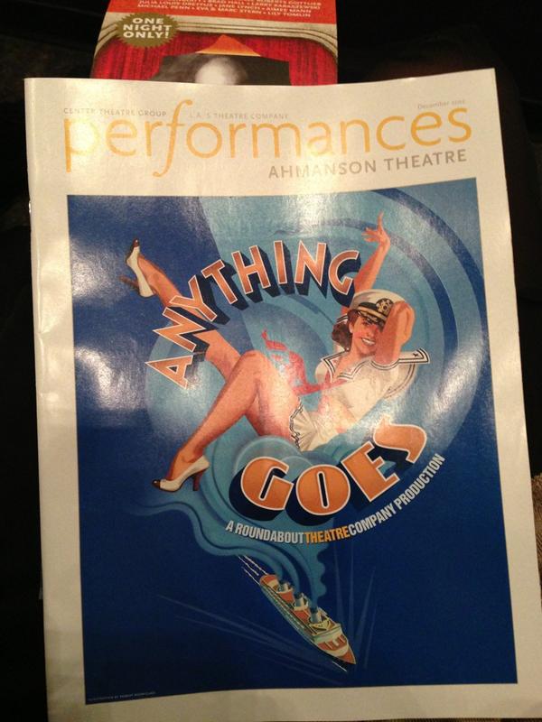 Diamondbeatcom's tweet photo. #anythinggoes #theater #musical #diamondbeat http://t.co/EhU6AjAj