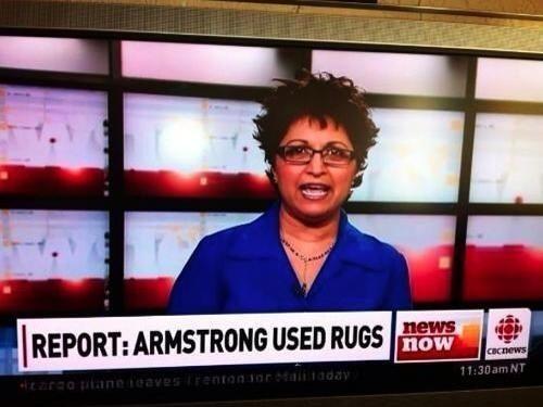 theJeremyVine's tweet photo. ARMSTRONG. New questions over how disgraced cyclist decorated his home: http://t.co/yKn074ua
