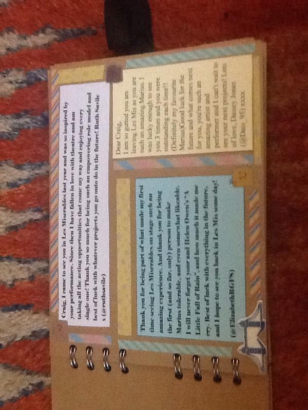 CraigPhotoBook's tweet image. Another few photos of people's lovely messages!