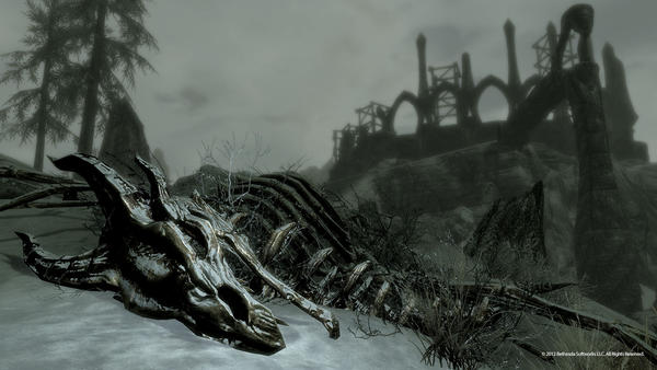 ElderScrolls's tweet photo. The Dragonborn Comes to PS3/PC in February. Details @bethblog http://t.co/7ICSwifR http://t.co/uKCdnLBk