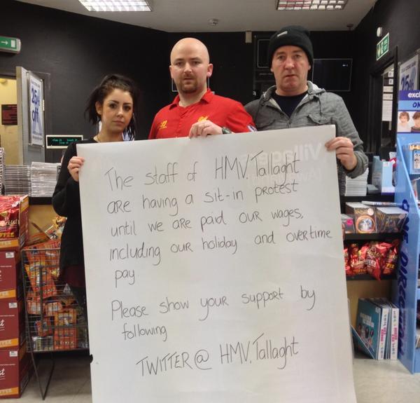 Keith Mullin/TheFarm (@keithmullin) on Twitter photo <a href="/frankieboyle/">Frankie Boyle Updates</a> any chance of RT <a href="/HMVTallaght/">HMV Tallaght</a> staff who are occupying #HMVIRELAND fighting Deloitte for unpaid wages <a href="/frankieboyle/">Frankie Boyle Updates</a> any chance of RT <a href="/HMVTallaght/">HMV Tallaght</a> staff who are occupying #HMVIRELAND fighting Deloitte for unpaid wages