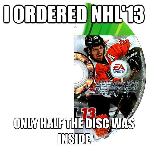 CTCHockeyPod's tweet photo. I ordered NHL '13 http://t.co/K87eGJK4