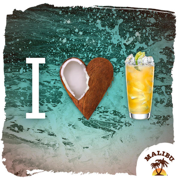 MalibuDrinksUS's tweet photo. RT if you <3 #MalibuRum! http://t.co/dYliv2Rt