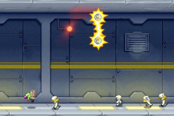 I just flew 236m in an explosive game of Jetpack Joyride on iPhone. Bam!kk bit.ly/rKuWqK