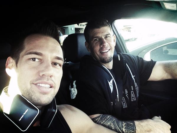 thejohnnycastle's tweet photo. Met up with an old buddy today.  @ZebAtlas_com taking me to a healthy food spot.  Gonna try bison for the 1st time http://t.co/6Z23Vd4Y