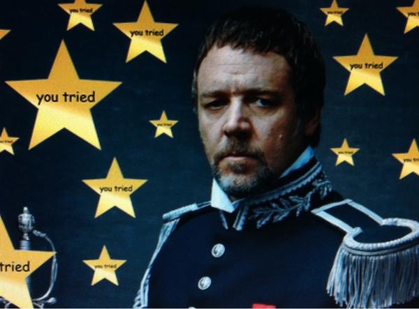 abbycomm's tweet image. its ok Javert, you tried #pointsforeffort