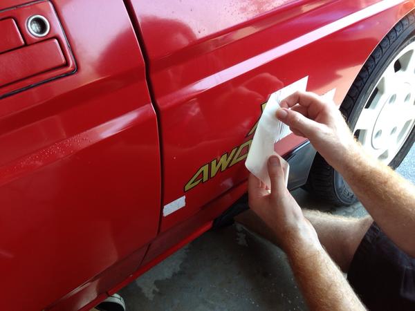 gosson_on_fire's tweet image. Putting on my newly finished #SubaruXT 4wd turbo decals.
Ooh yeah, that's money! 💰