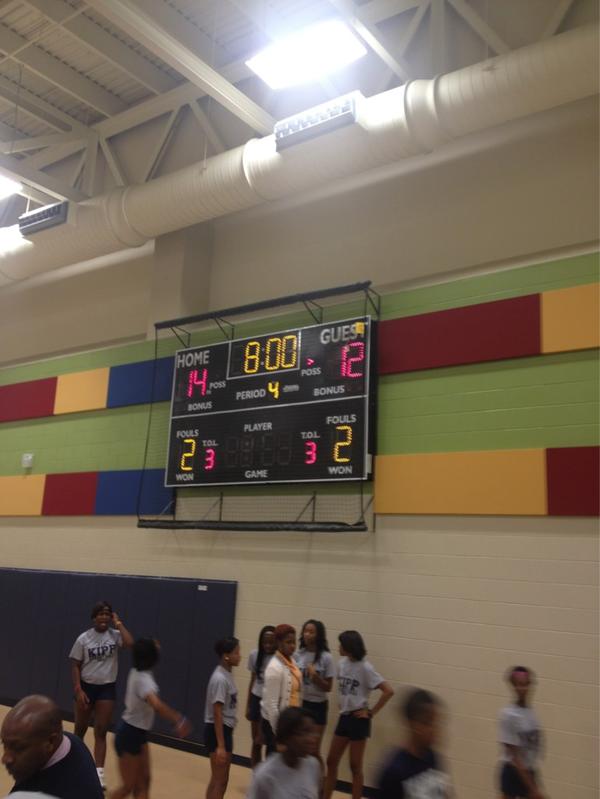 Lady Bobcats beat MLK 14-12!