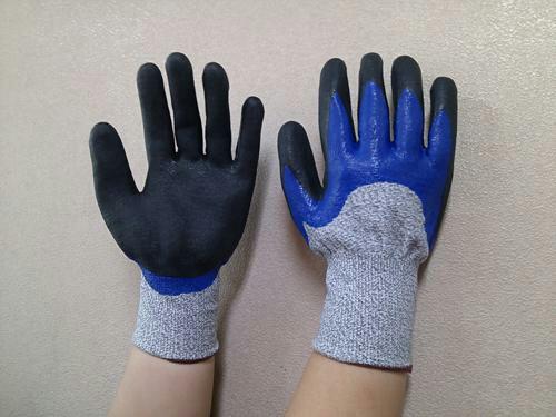 edkcorp's tweet image. Double nitrile foam sandy finish gloves....