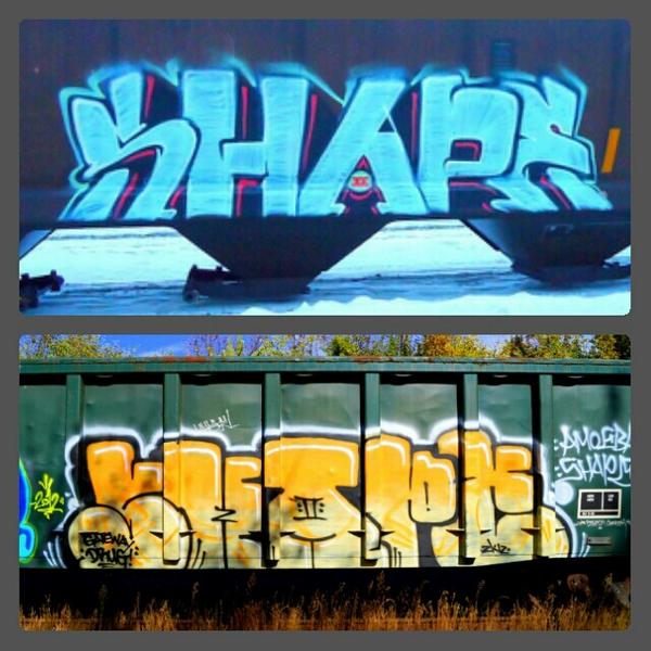 PerfikShape's tweet photo. #shape #shaper #shape2 #graffiti #throw #train http://t.co/E1M3uLTd