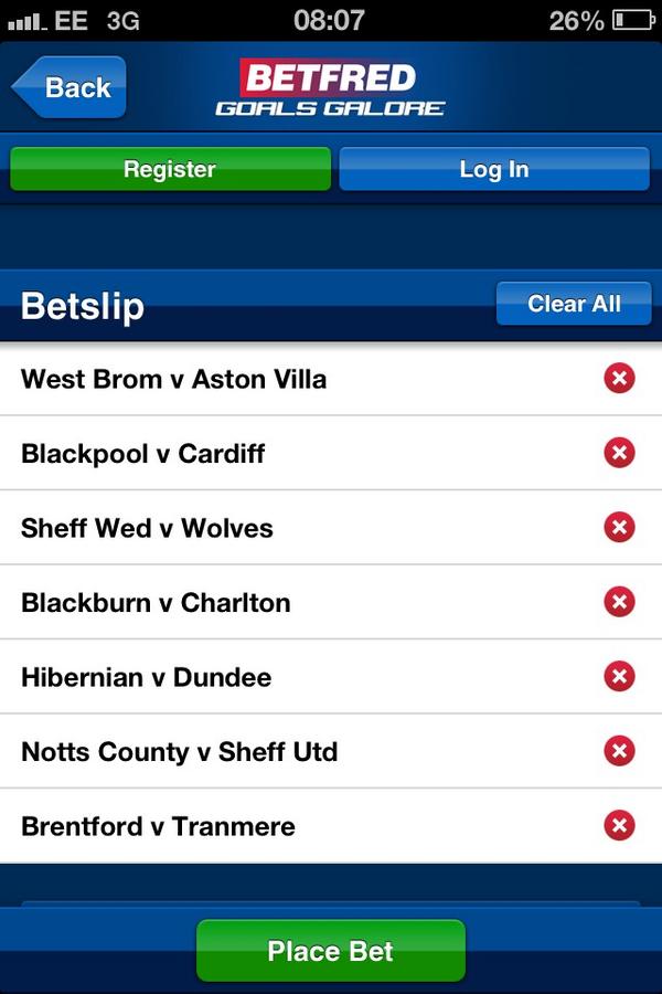 Goals_Tips's tweet image. 7 fold for today on @Betfred Goals Galore app. 5 on returns £145 #Pray4Goals
