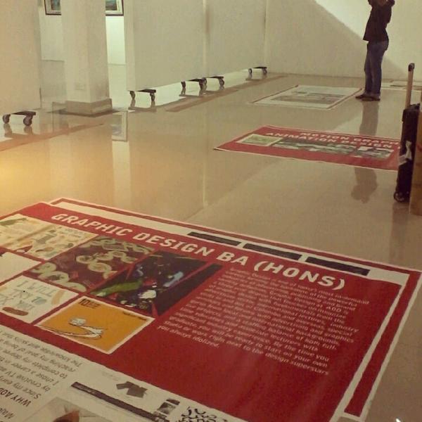 #LIVE setting up.. n about to reveal #DESIGNREVEAL by #AOD at NAG