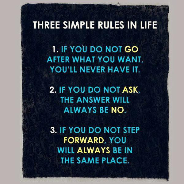 AshrafMraybeh's tweet photo. Simple #Rules in #Life.. #Jo #Qatar http://t.co/wkMmgwUK