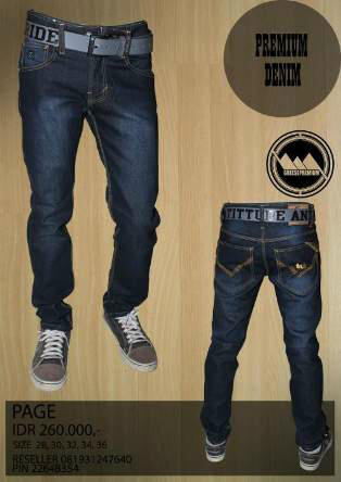 Greese "Page" Denim IDR 270rb for order: 08561838353/pin:21594170