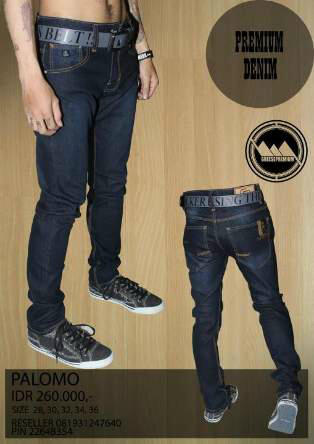 Greese "Palomo" Denim IDR 270rb for order: 08561838353/pin:21594170