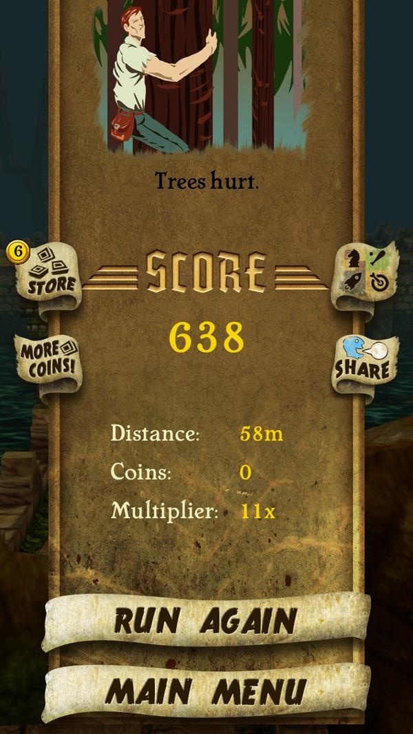 GerardoFasanell's tweet photo. I got 638 points while escaping from demon monkeys. Beat that! http://t.co/MPyIMGrP #TempleRunj http://t.co/outIt8mq