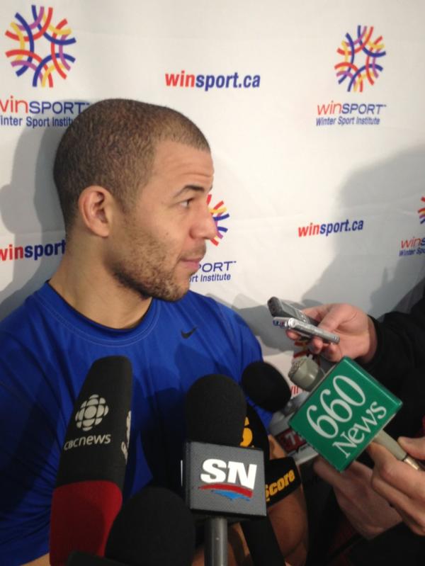 Iginla says every team has chance and games mean that much more. You'll see emotion/passion in every win and loss #