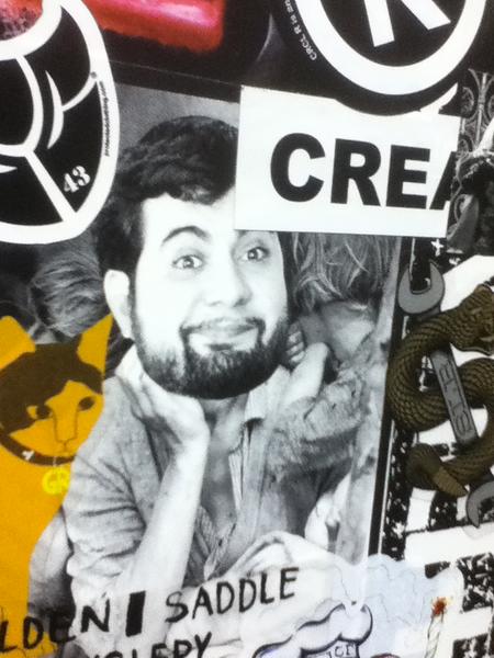 stickyricks's tweet image. @Nickyballs sticker. #stickercollage #stickers #schtikerz