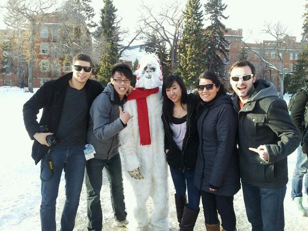 Supportinators's tweet photo. First #yeti sighting of the week for the #supportinators @uasuAntiFreeze  #antifreeze2013 http://t.co/uwTXnq8O