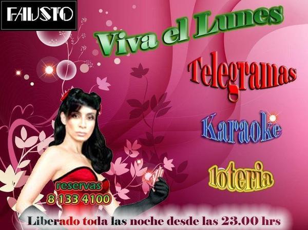 MaureenJunott's tweet photo. Ya todo ok para hoy en @FAUSTO_DISCOTK ,#VivaElLunes la mejor manera de iniciar la semana,los espero,desde las 23:00 http://t.co/V9q8pneQ