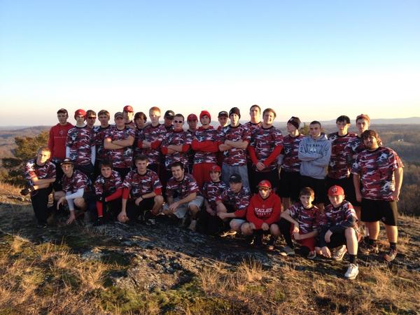 AscendPerfInc's tweet photo. The finest steel goes thru the hottest fire!  Good job! MT @fceaglebaseball: Day One of Iron Eagle! Bald Knob Run.  http://t.co/0kCaDE3Q