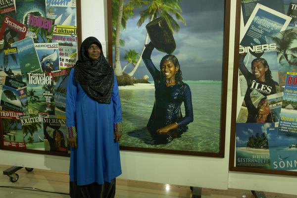 Ms Maajidha from Huraa was just a 17year old girl when Michael Friedel took her picture 30years ago in 1973. #truestory