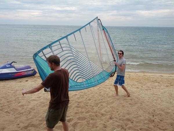 bkero's tweet image. Hackers. At the beach. It&apos;s #hackerbeach. Wish I didn&apos;t have this open foot wound so I could join them.