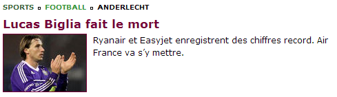 Philmod's tweet photo. Lucas Biglia fait le mort: Ryanair et Easyjet enregistrent des chiffres record. Air France ... #fail @lalibrebe http://t.co/9RgIkffm