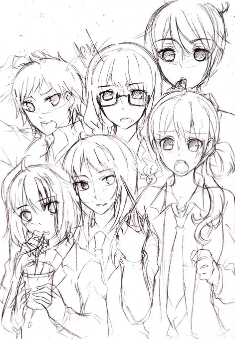 kisedai; onna no ko tachi 