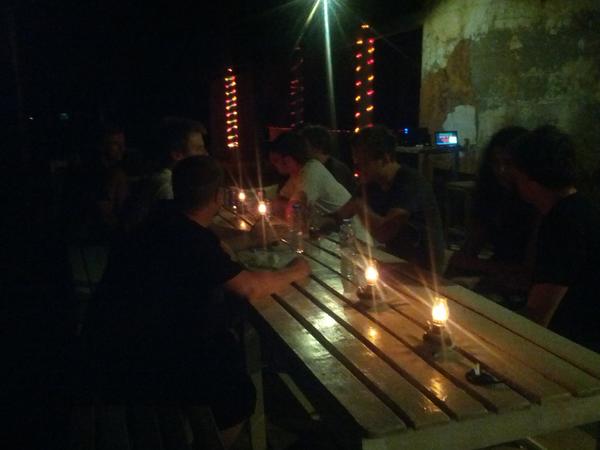 bkero's tweet image. First #Hackerbeach event reaches critical mass. Cc @dietrich