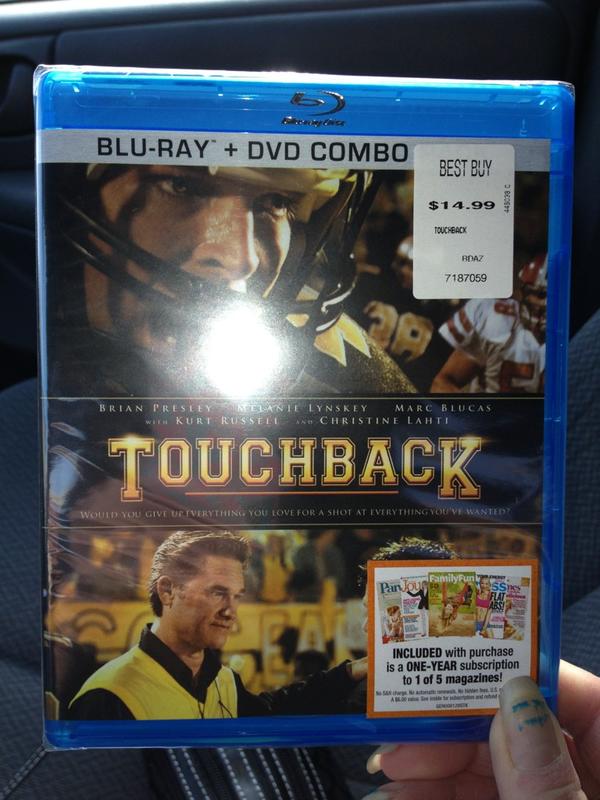 mochasabrina's tweet image. Yay! Finally released 2 DVD :) awesome movie. Had fun as an extra :) #touchback