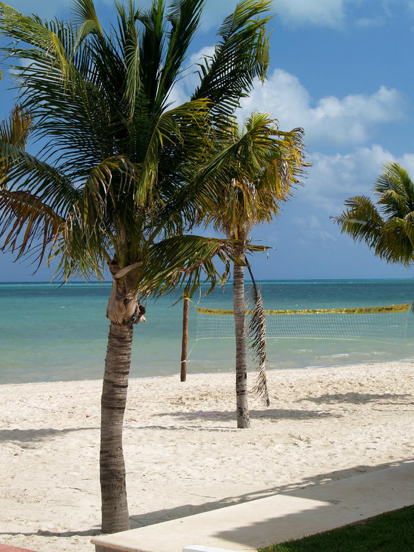 Una hermosa vista desde la playa de Cancun