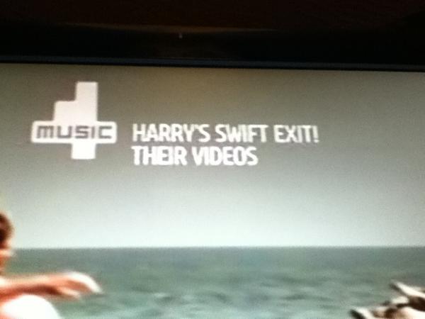 l_fairhurst1D's tweet image. Turning on the tv and finding this #SwiftExit =D go haz